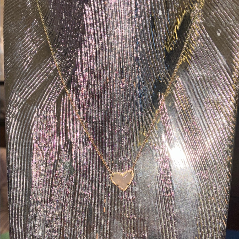 Gold Heart Pendant Necklace